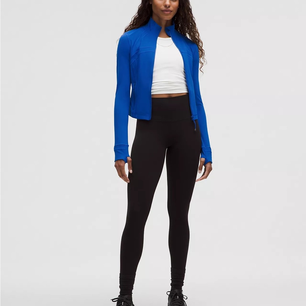 Galactic Cobalt Define Cropped Jacket Nulu Lululemon - Picture 8 of 12